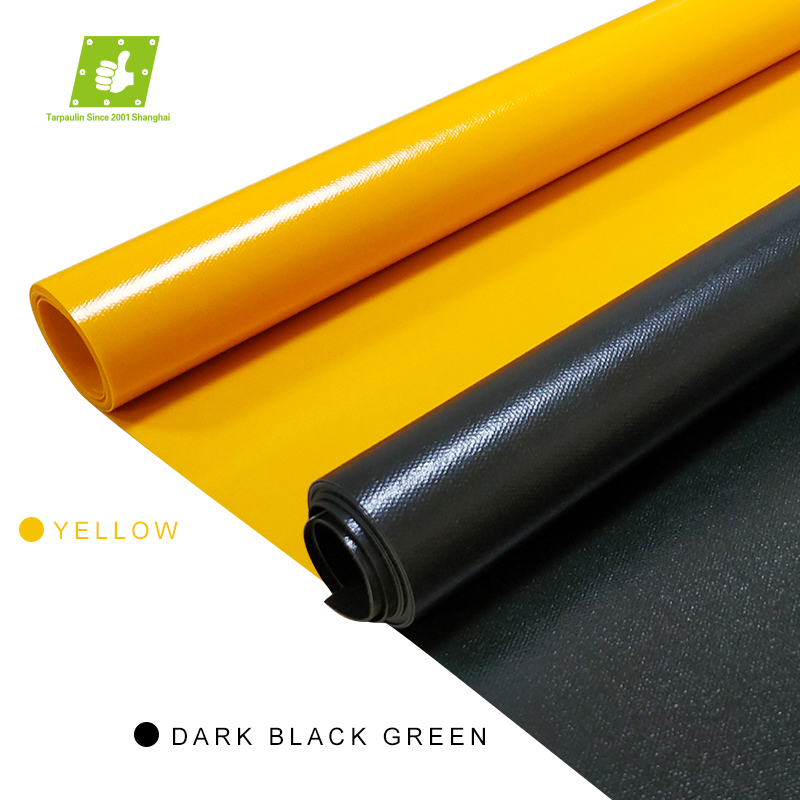 Waterproof Coated Laminated Vinyl Tarpaulin heavy duty high strength PVC Fabirc For Truck Trailer Bag sheet Outdoors Covers Industrial application 